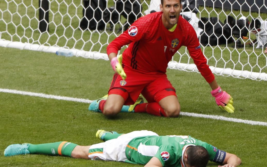Ірландія та Швеція забили по голу. / © Reuters
