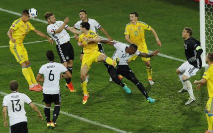 Україна заслужила забити гол наприкінці першого тайму - німецький півзахисник
