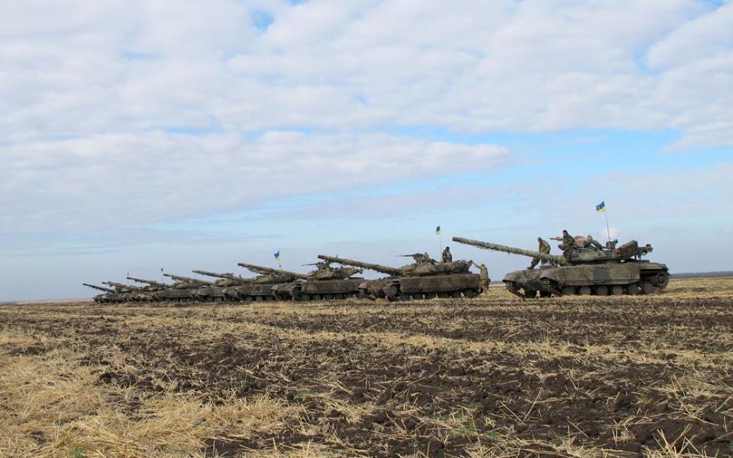 Под Мариуполем прошли масштабные военные учения / © Информационно-аналитический центр СНБО