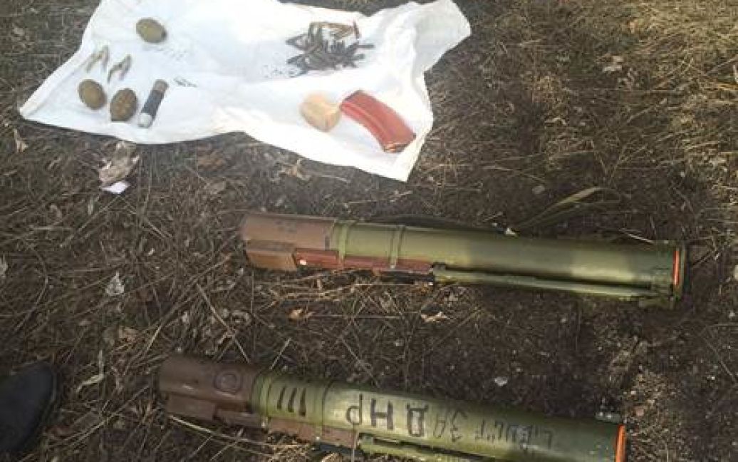 СБУ обнаружила нелегальное оружие / © Служба безопасности Украины