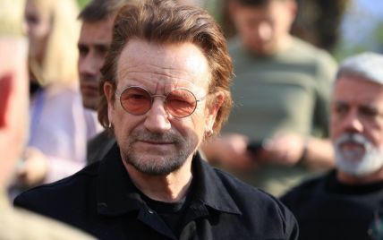 Лидер U2 после концерта в киевском метро поехал в освобожденные от оккупантов Бучу и Ирпень