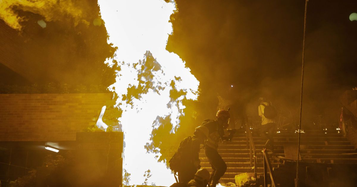 Протести біля Політеху у Гонконгу_6 / © Associated Press