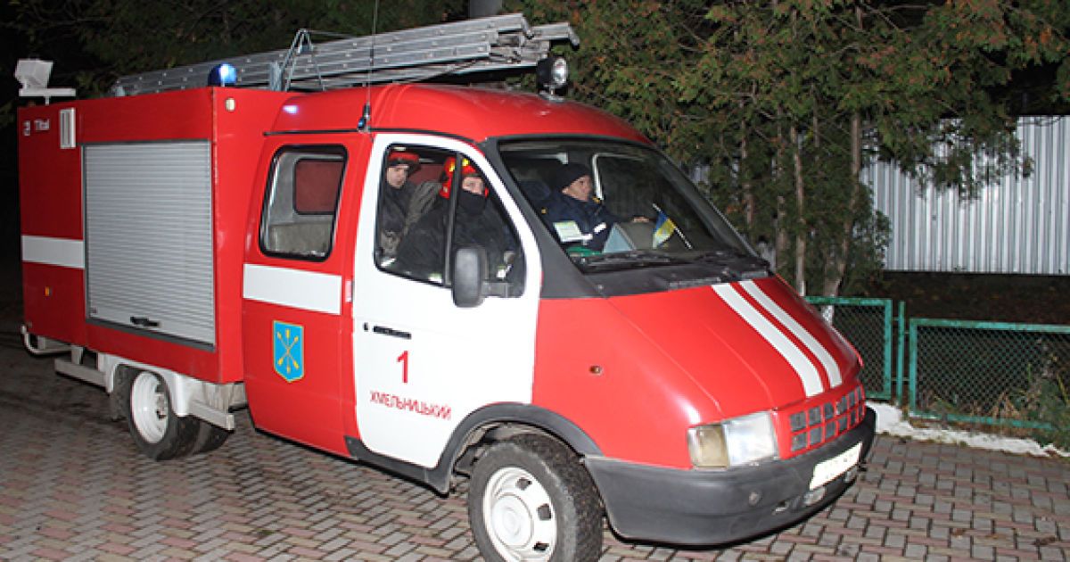 пожар в хмельницком_2 / © dsns.gov.ua