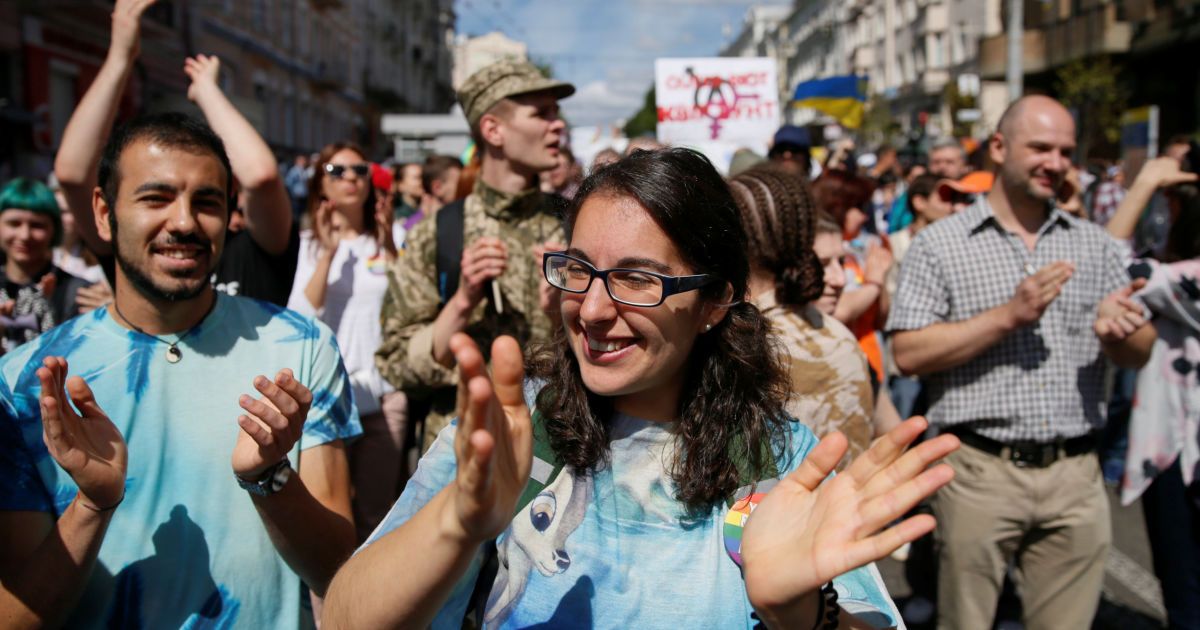 Марш равенства в Киеве, 11 июня / © Reuters