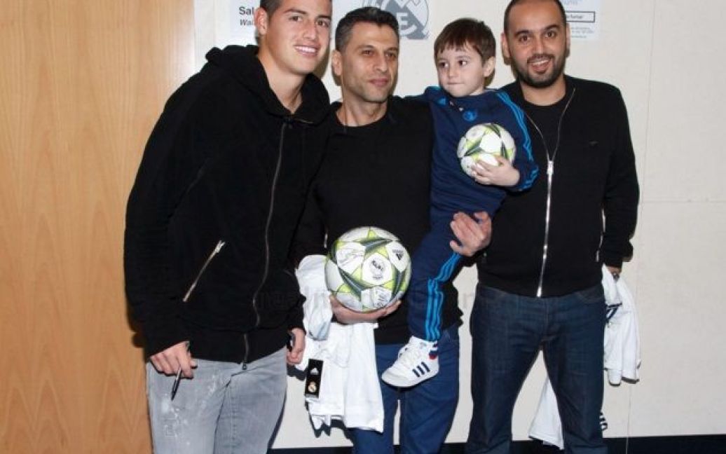 Хайдар зустрівся з гравцями "Реала". / © realmadrid.com
