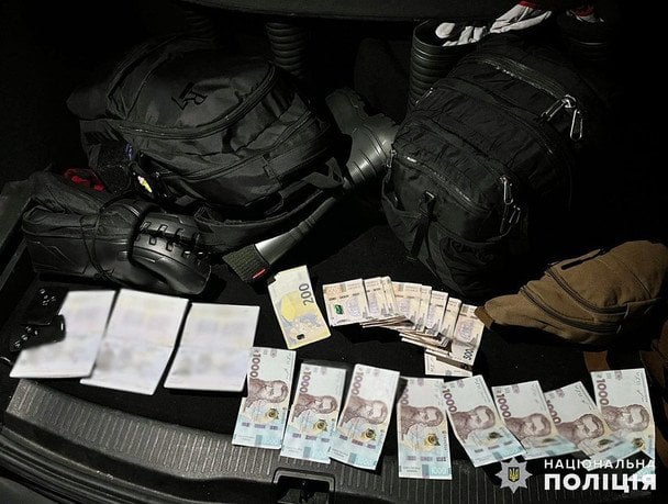 Вилучені кошти / © Національна поліція Житомирської області