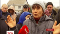 Жители села Саливонки протестуют против фальсификаций на выборах сельского головы