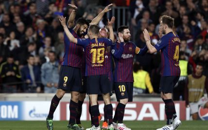 Дубль Месси помог "Барселоне" разгромить "Ливерпуль" в первом полуфинальном матче Лиги чемпионов
