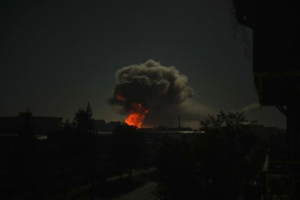 БпЛА атаковали российские склады боеприпасов в Крыму, есть погибшие: источники ТСН