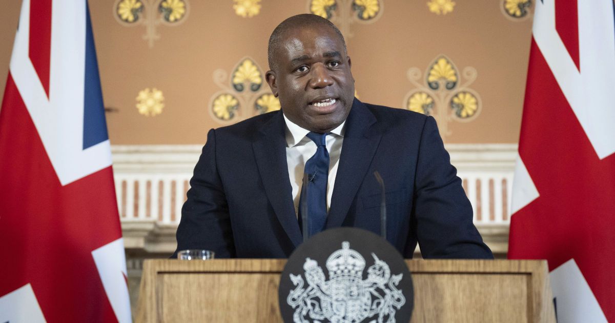 Министр иностранных дел Великобритании Дэвид Лемми