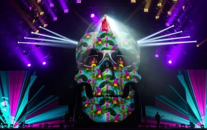 Девятиметровый череп за миллион гривен: Алан Бадоев рассказал о мистических декорациях на концерте Макса Барских