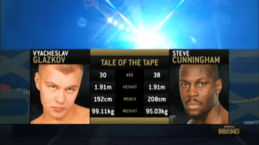 Глазков - Каннінгем. Відео бою