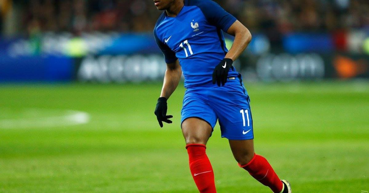 Мартіаль в грі за збірну Франції