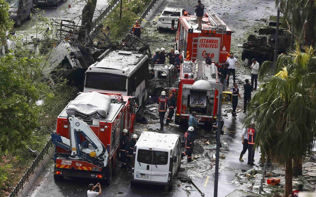 В результате взрыва есть пострадавшие / © Reuters