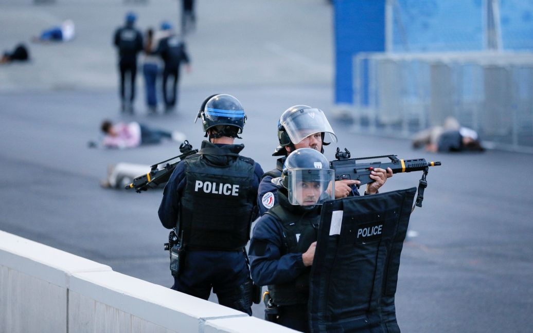 Французи відпрацювали теракт в Ліоні. / © Reuters