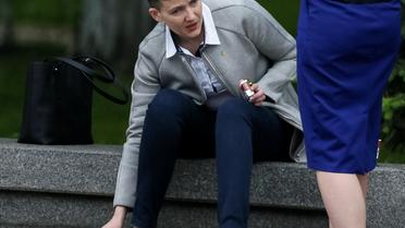 Надія Савченко перед першим виступом у Верховній Раді_2 / © Reuters