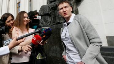 Надія Савченко перед першим виступом у Верховній Раді_2 / © Reuters