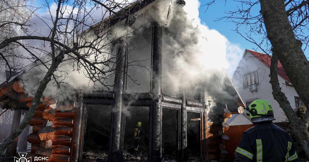 Пожар в будку Киева