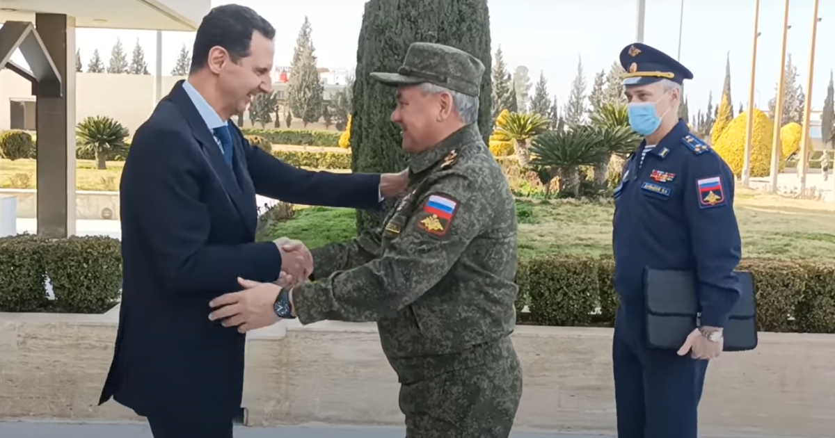 Міністр оборони Росії за дорученням Путіна зустрівся з президентом Сирії