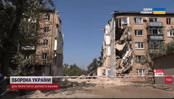 Будинок після атаки РФ / © ТСН