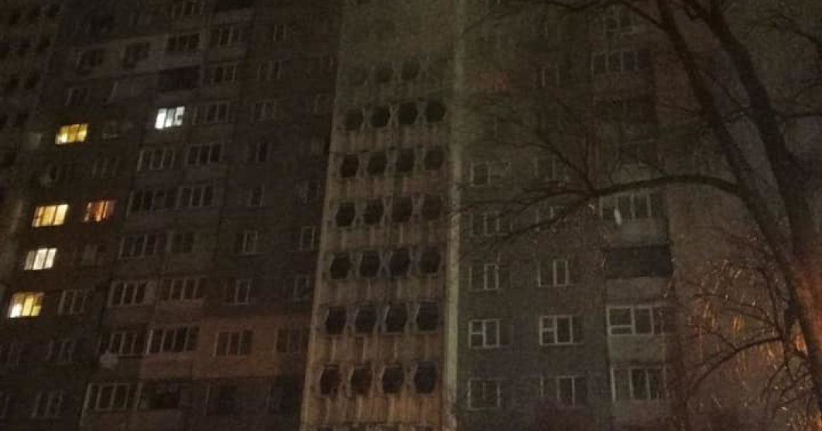 пожежа на Виноградарі_1 / © ГСЧС