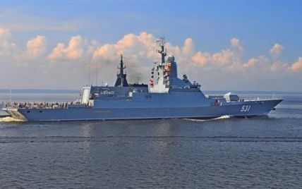 Российские корабли вновь "гуляют" у границ Латвии
