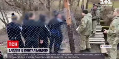 Новости Украины: мужчины через реку пытались переправить сигареты в Румынию