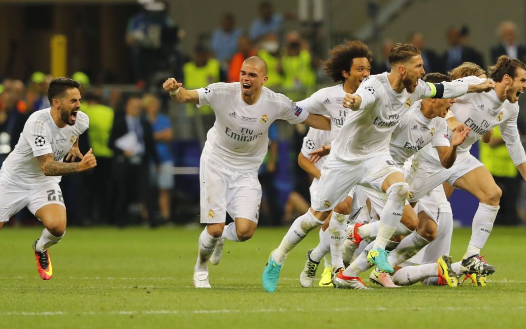Серия послематчевых пенальти. "Реал" выиграл Лигу чемпионов / © Reuters