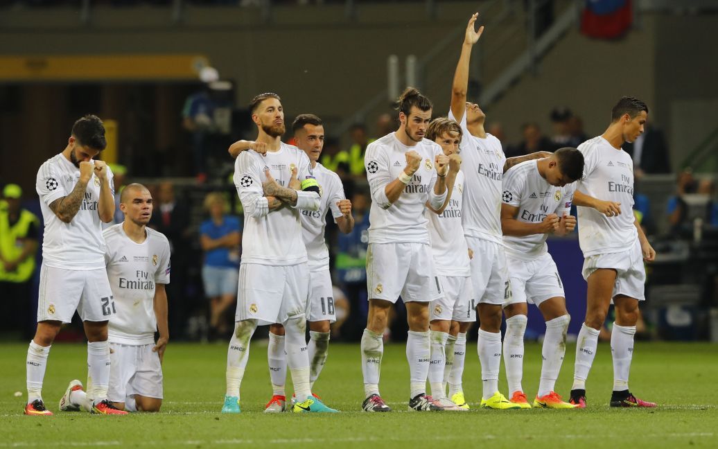 Серія післяматчевих пенальті у фіналі Ліги чемпіонів "Реал" - "Атлетіко". / © Reuters
