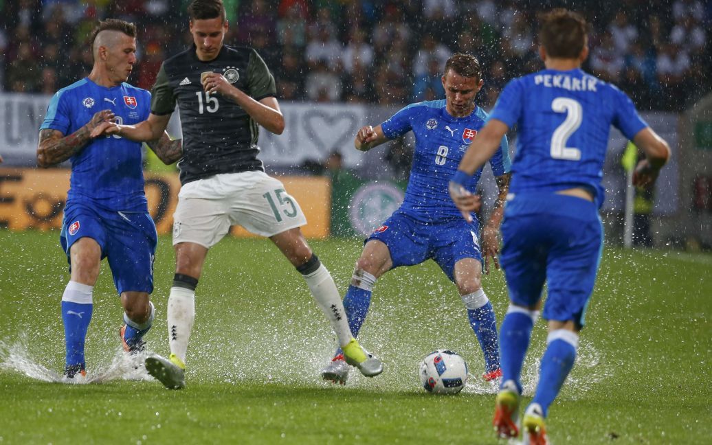 29 травня, Аугсбург/Німеччина. Товариський матч Німеччина - Словаччина - 1:3. / © Reuters