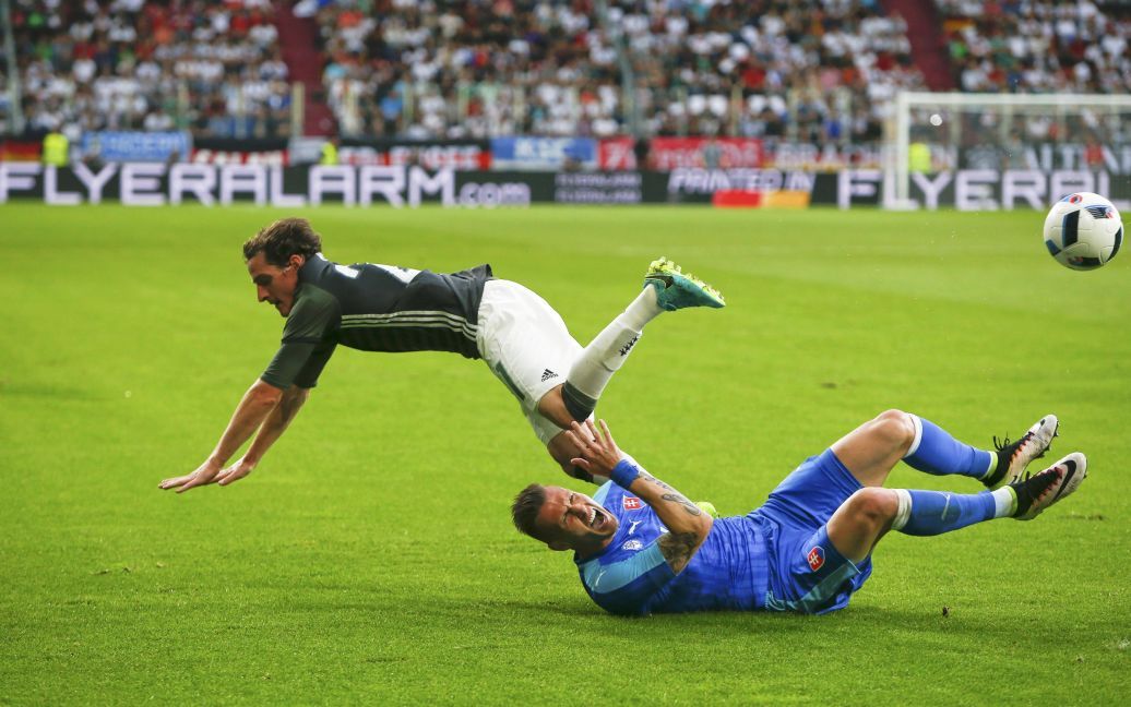 29 мая, Аугсбург/Германия. Товарищеский матч Германия - Словакия - 1:3. / © Reuters