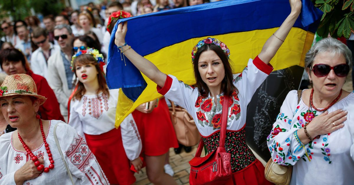 мегамарш у вишиванках у Києві_10 / © Reuters