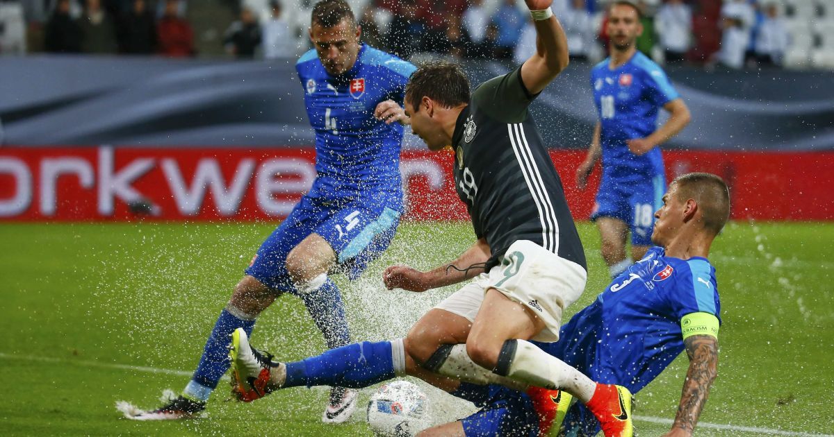 29 мая, Аугсбург/Германия. Товарищеский матч Германия - Словакия - 1:3.