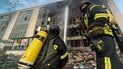 Будинок у Києві, пошкоджений через атаку 10 червня