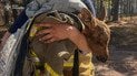 Во время ликвидации пожара в Чернобыльском лесу пожарные спасли лосенка