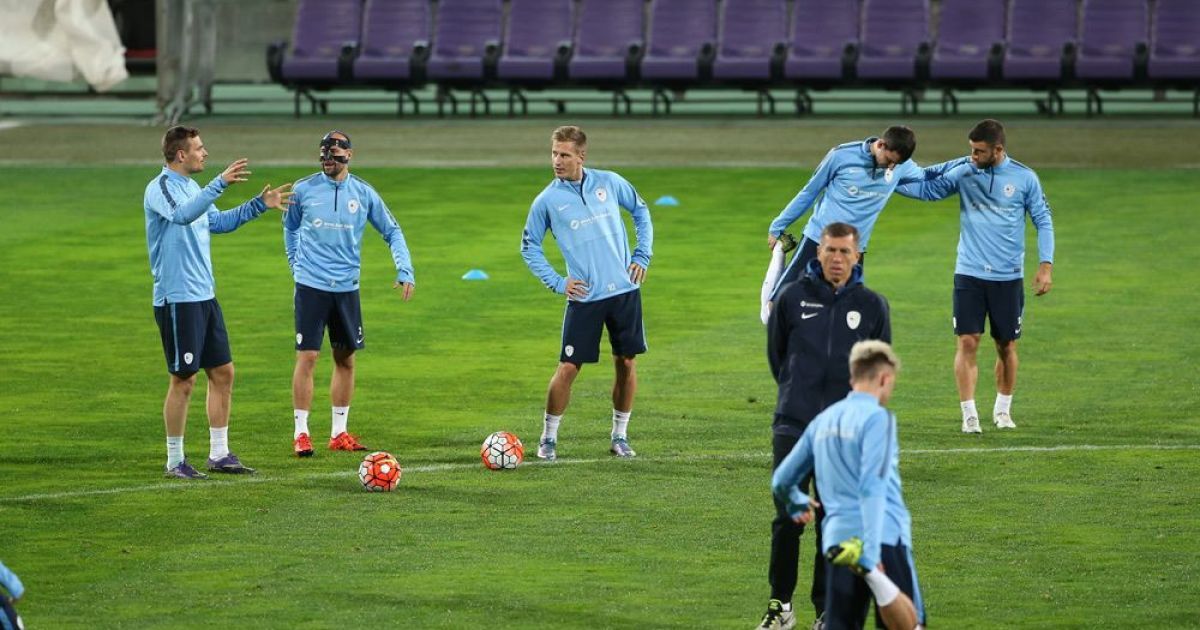 Тренировка сборной Словении / © facebook.com/NogometnazvezaSlovenije