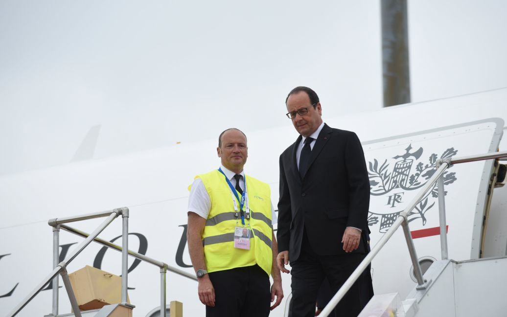 Франсуа Олланд прибывает в Японию. / © Reuters