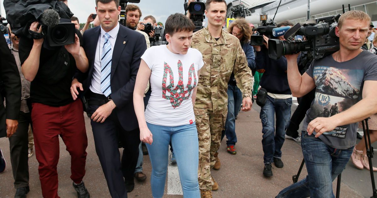Возвращение Савченко в Украину. Хроника