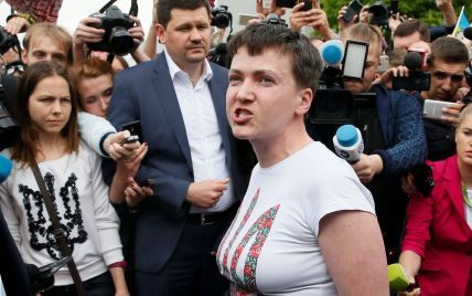 Савченко объяснила, почему не хочет отдыхать после заключения