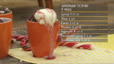 Шоколадне тістечко в чашці – рецепти Сенічкіна