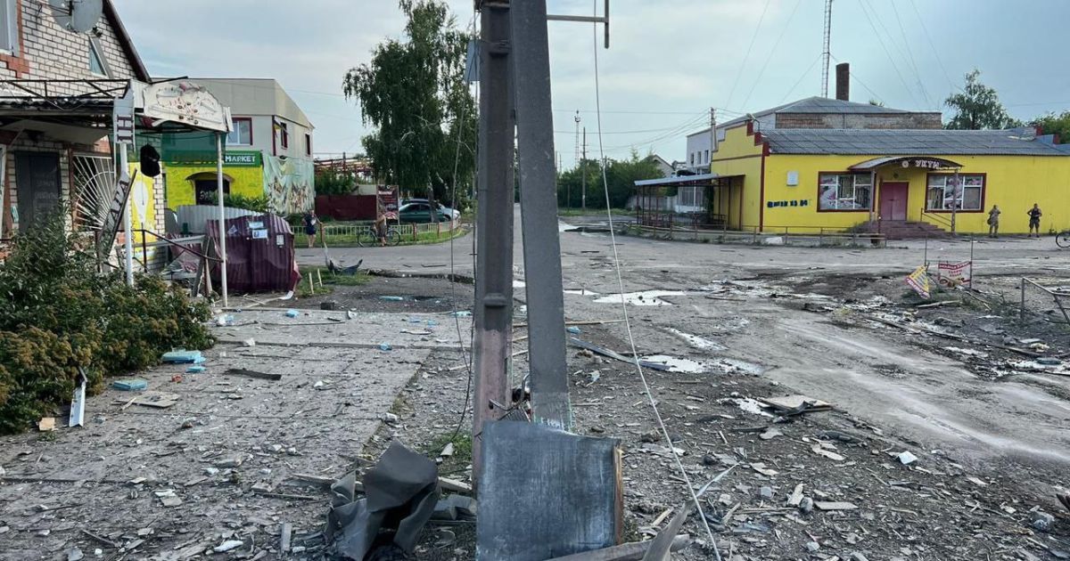 Росіяни скинули на Лиман дві 250 кг керовані авіабомби Фото: голова Донецької облдержадміністрації, начальник обласної військової адміністрації