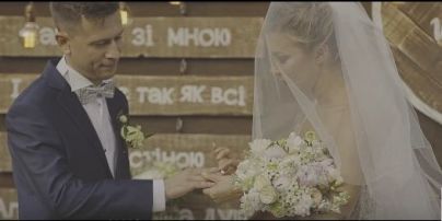 Дружина Дмитра Ступки показала до сліз зворушливе відео з їхнього весілля
