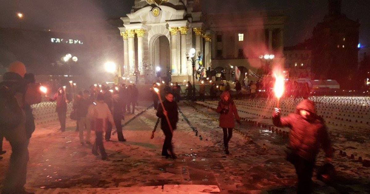 Активісти стурбовані тим, що за два роки силовики не покарали жодного винуватця розгону студентів / © Фото Івана Гребенюка/ТСН