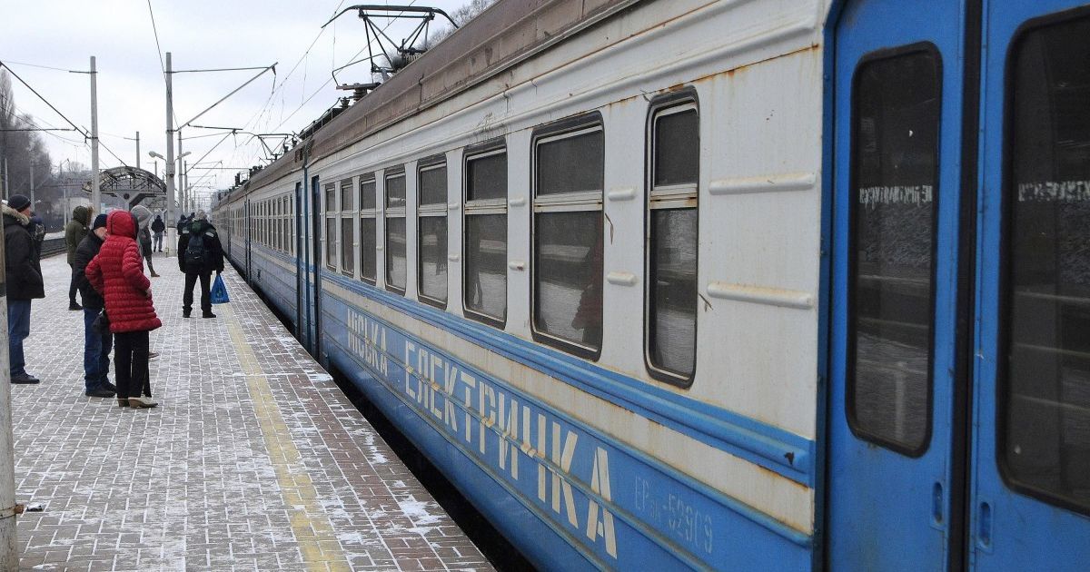В Киеве временно отменят некоторые рейсы городской электрички: список