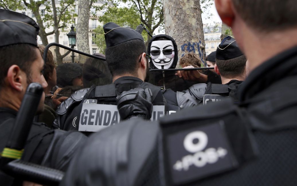 Масові протести у Парижі / © Reuters