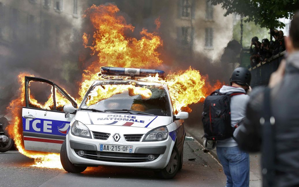 Масові протести у Парижі / © Reuters