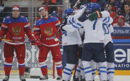 Россия проиграла Финляндии в полуфинале домашнего Чемпионата мира