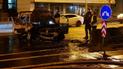 У Києві авто з водієм напідпитку протаранило бетонний парапет та вибухнуло: деталі