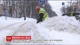 Напор морозов в Украине постепенно уменьшается