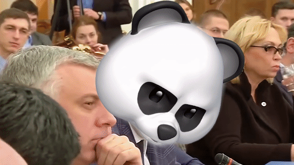 Панда Саакашвілі та пес Добкін. Новий iPhone X перетворив політиків на тварин